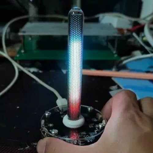 Lámpara fluorescente de música para escritorio con sensor de voz y brillo regulable 3