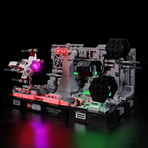 Image of LIGHTAILING Led Light for Lego 75329 Death Star Trench Run Diorama Building Blocks Model - NOT Included The Model Set