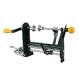 2. Engranajes fuertes. CESUO Peladora de Manzana Giratoria Manual Peladora de Papas MáQuina de Pelado de Frutas y Verduras de Acero Inoxidable MultifuncióN