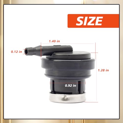 Mhrxusd 0J7921 Vent Roll Over Valve for Fuel Tank Compatible with Generac XT8000E RS8000E XP6500E GP5500 GP6500 GP7500E GP8000E, Vent Valve replacement for Predator Generator