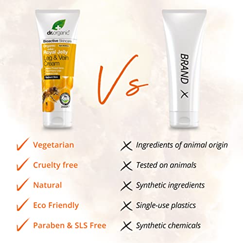 Dr Organic Royal Jelly Leg & Vein Cream 200Ml By Dr. Organic #TOP5