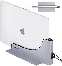 Base de acoplamiento para MacBook Pro de 13, 15, 16 pulgadas, conexión con dos puertos Thunderbolt 4 USB-C, concentrador de estación de acoplamiento Mac para MacBook Pro 13, 15, 16 (2016-2020, 13