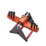 Farbe: Orange & Schwarz; die Gesamtrahmenstruktur 2 mm Kohle Metall, Anker mit Franken Lager Design, Standard.