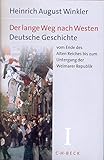 Cover zum Buch Der lange Weg nach Westen. Deutsche G...