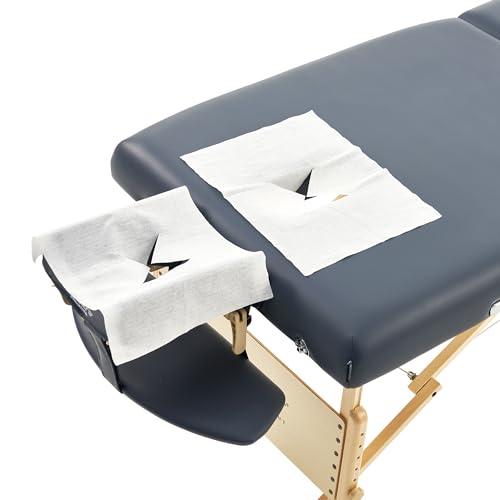 Image of Master Massage Disposable Breathing Space Cover (pack Of 100) for Massage Table, white