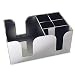 Co-Rect Plastic Bar Caddy with 6 Compartments, Chrome