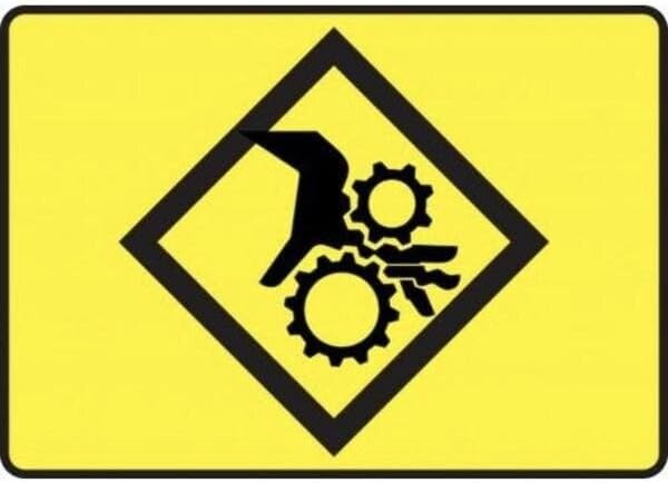 SAFETY SIGN OUT OF ORDER 10 in X 14 in, Mfr: MEQM515XL-A