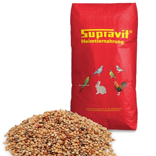 Supravit Exotenfutter 25kg - hochwertiges Mischfutter für exotische Finken - enthält wertvolle Hirse...