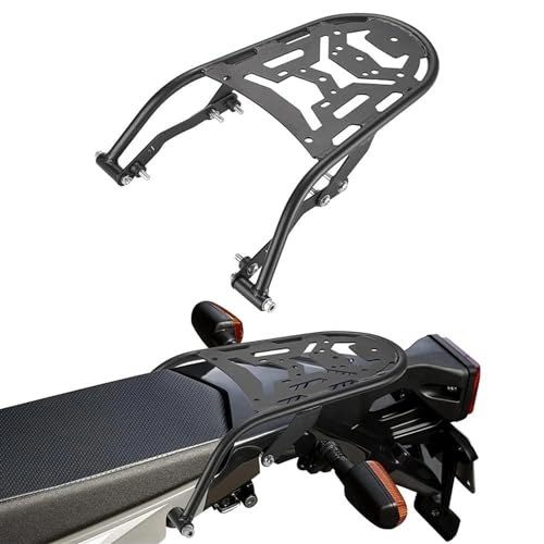 Porte-bagages arrière XT250 pour voyager chargé en randonnée moto