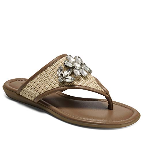 Aerosoles Cherie tissu naturel mocassin plat respirant pour femme