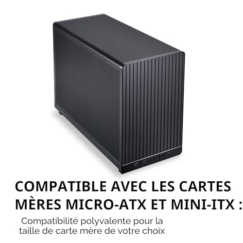 Boitier PC Lian Li avec chassis personnalisable en acier robuste - 6