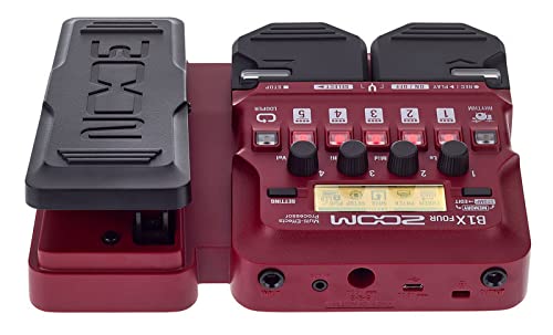 Zoom - B1X FOUR - pedal multiefecto para bajo eléctrico - con pedal de expresión