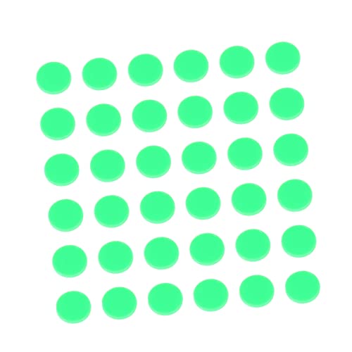 Toddmomy 200pcs Educational Learning Reward Coins Round Bingo Chips Counting Chips Game Tokens Plastic Slices for Home School