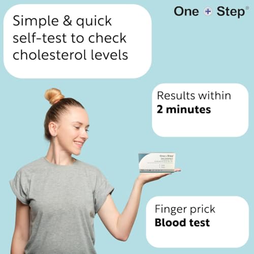 One Step Total Cholesterol Test Kit, Quick and Simple, 2 Tests - Image 3