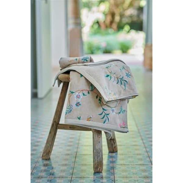 Pip Studio Les Fleurs полотенце цвета хаки 55 x 100 см 1 шт.