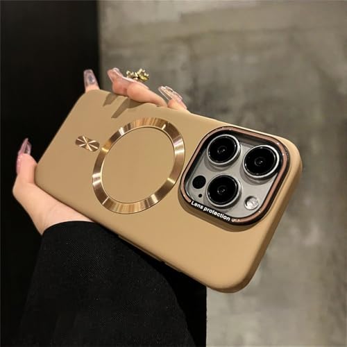 iPhone 16 15 12 13 14 Pro Max Plus ���C�����X�[�d�ی�J�o�[�p�����}�b�g�n�[�h�o���p�[�}�O�l�b�g�P�[�X�A�J�[�L�AiPhone 12 ProMax�p