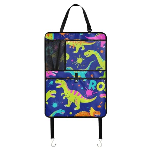 Protectores de asiento trasero de coche con tablet para organizar el asiento trasero para niños