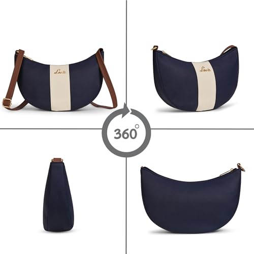 Image of Lavie Women's Bonnie Hobo Colorblock Crossbody Sling Bag | Ladies Purse Handbag | Gift for Women