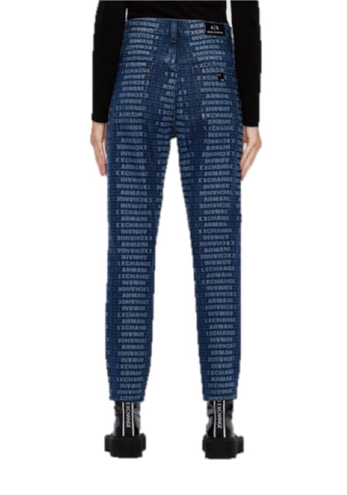 A | X ARMANI EXCHANGE Women's Straight Denim Jeans2