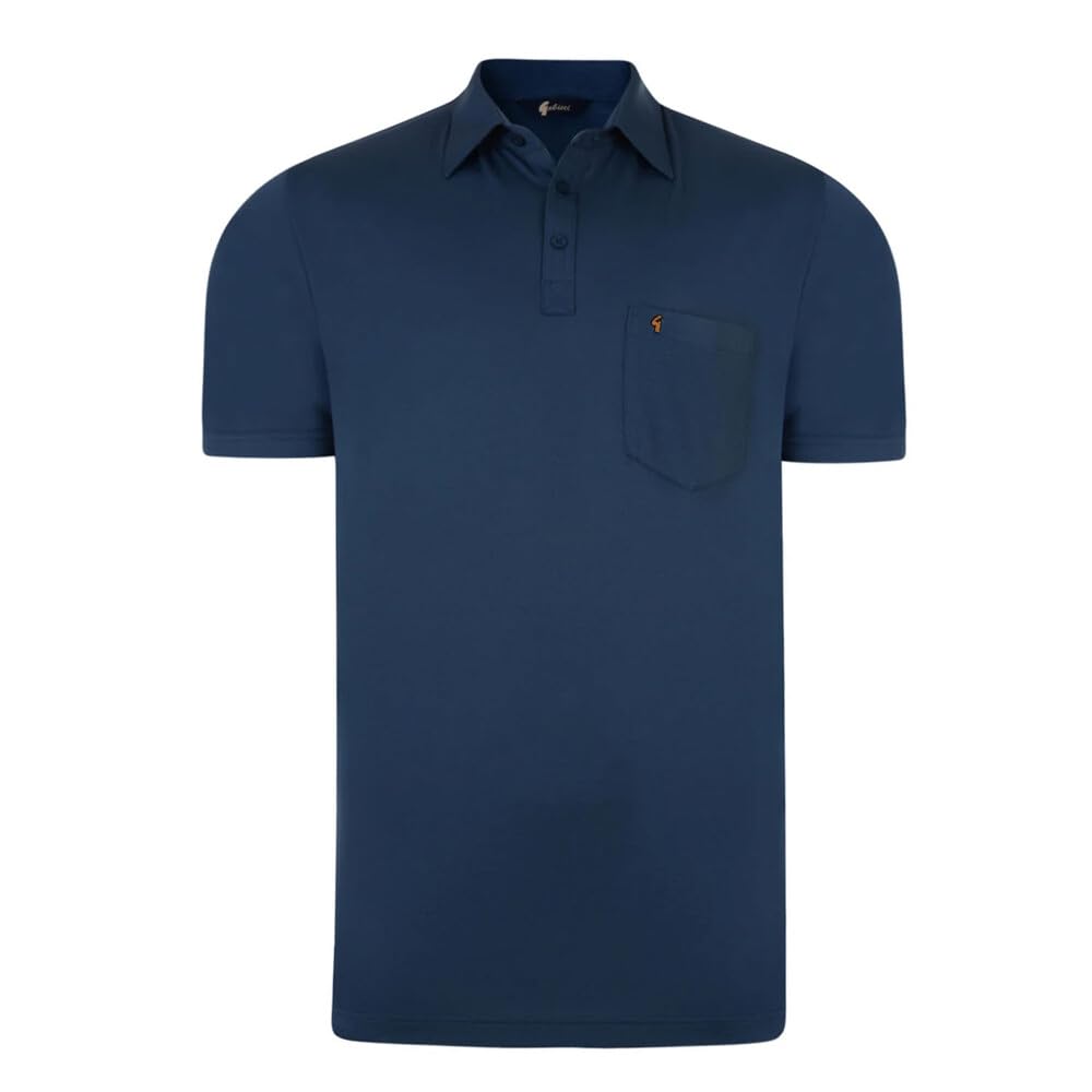 Gabicci Men's Indigo Jersey Shirt (Xx-Large, )