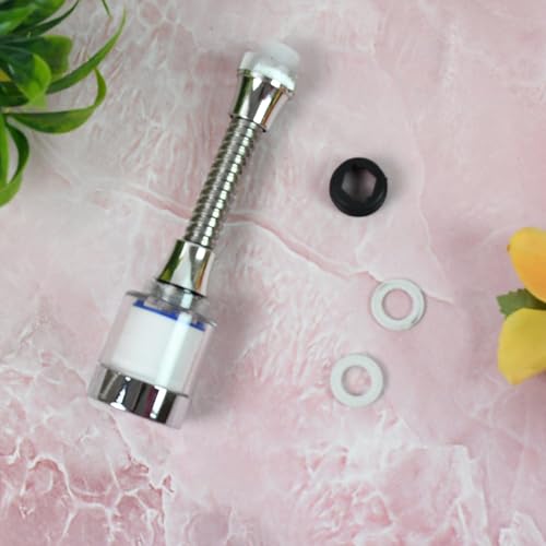 Image of Generic A274 Flexible Faucet Sprayer, Stainless Steel, Plastic, 6cm Diameter, 16cm Length, WaterSense, Faucet Aerator