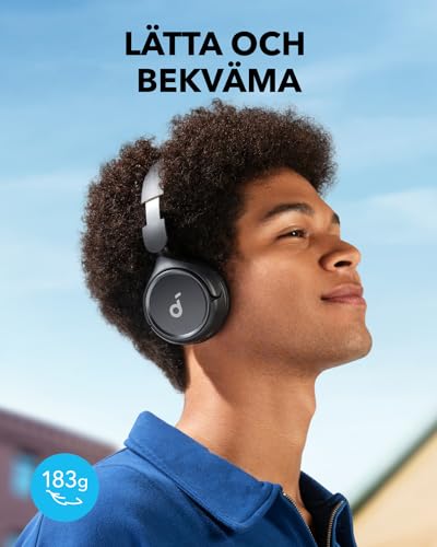 Soundcore H30i Wireless On-Ear Headphones, Foldable Design, Pure Bass, 70H Playtime, Bluetooth 5.3, Lightweight and Comfortable, App Connectivity, Multipoint Connection (Black) - Image 5