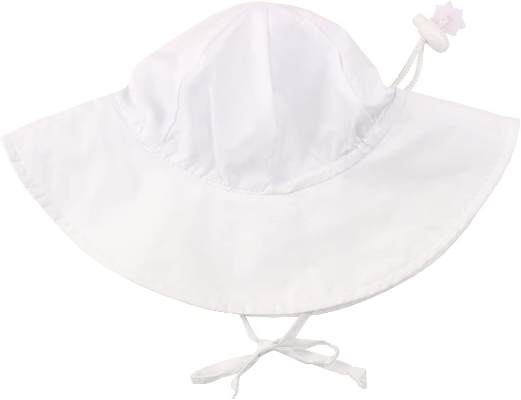 Baby-Girls Sun Hat Floppy Wide Brim UPF 50+ - Baby Sun Hat with Sun Protection