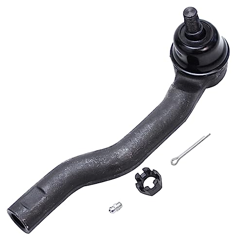 Image of Detroit Axle - Front 4pc Steering Knuckles Kit for 2011-2014 Ford Edge, 2011-2015 Lincoln MKX, 2 Steering Knuckles & Wheel Bearing Hubs 2 Outer Tie Rods Replacement