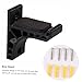 BESPORTBLE 3pairs Rack Portable Recurve Holder Adhesive Backing for Easy Installation Safe Storage Display for Black