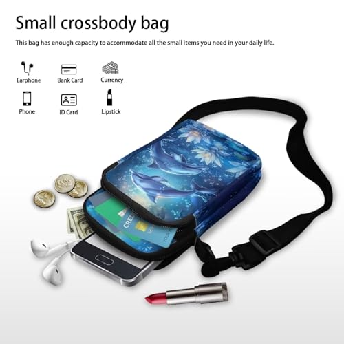Image of Lightweight Small Crossbody Bags Cell Phone Purses Travel Pouch Shoulder Bag for Women
