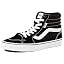 Suede Canvas Black White