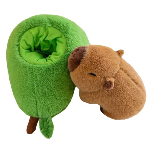 Lindo cojín de peluche Capybara – Juguete de peluche extra grande | Super suave y esponjoso gigante amigo para decoración de dormitorio, regalo Capybara para niños y Sam Lindo cojín de peluche Capybara – Juguete de peluche extra grande | Super suave y esponjoso gigante amigo para decoración de dormitorio, regalo Capybara para niños y Sam