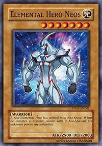 Yu-Gi-Oh! - Elemental Hero Neos (DP03-EN001) - Duelist Pack 3 Jaden Yuki 2 - Unlimited Edition - Common