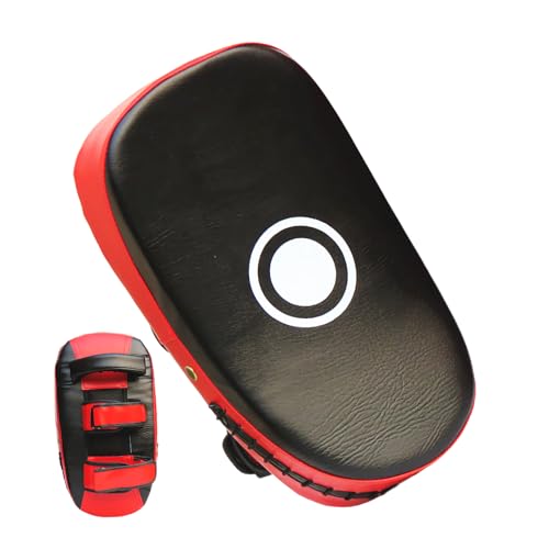 Manoplas de boxeo para el entrenamiento, equipo de entrenamiento curvado para artes marciales, para niños, adultos, hombres, gimnasio para casa, kickboxing, artes marciales, karate y