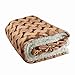 Longrich Flannel Dog Bone Print & Ultra Soft Sherpa Throw Blanket, 60