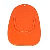 Plastic Motorcycle Kickstand Plate Biker's Kick Stand Pad Orange