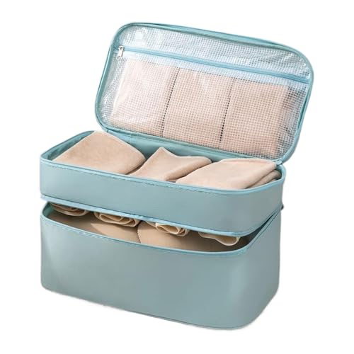 Bolsa de viaje para lencería - Estuche para guardar ropa interior, bolsa de embalaje plegable | Bolsa organizadora de ropa duradera, bolsa de almacenamiento de viaje multifunción, organizador de viaje
