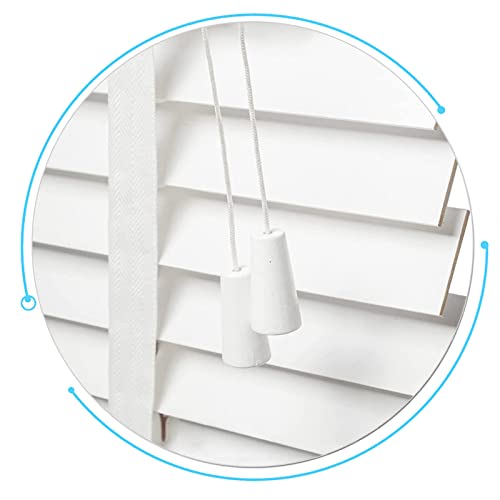 KGUDYS Solid Wood Venetian Blinds,...