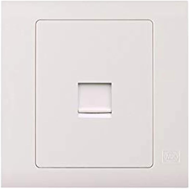 1G RJ45 DATA SOCKET ESSENTIALS WHITE MV428WHI - MK