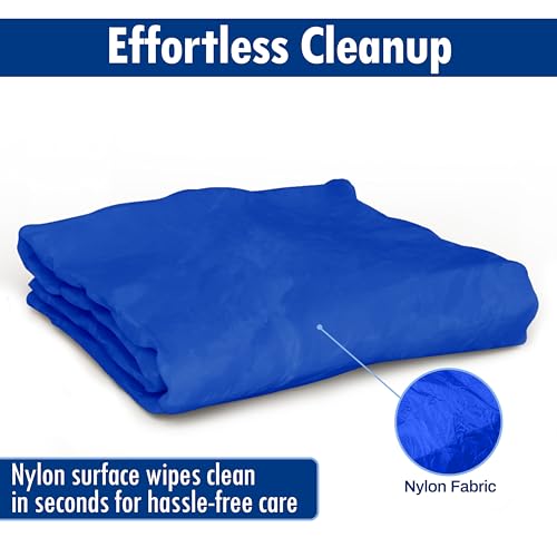 Skil-Care Replacement Cover for 5’ x 5’ Crash Pad, Durable Blue Nylon Shell, Water-Resistant, Machine-Washable, Cover Only – Fits Original Crash Pad, 914782