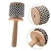 YARNOW Cabasa Musical Handheld Percussion Instrument for Develops Music Skills for Cognitive Play Cabasa with Smooth Edges for
