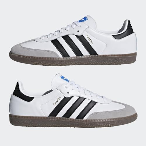 Adidas Samba B75806 White/Core Black/Clear Granite, white/core black/clear granite, 8.52