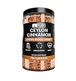 Pure Ceylon Cinnamon (730 Capsules) 100% Pure, No Fillers, Made in USA, Lab-Tested