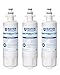 Waterspecialist ADQ36006101 Refrigerator Water Filter, Replacement for LG LT700P, Kenmore 9690, 46-9690, 469690, ADQ36006102, LT700PC, WSL-3, R-9690, LFXS30766S, LFXC24726D (Pack of 3)