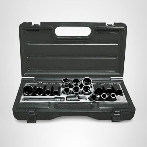 Ingersoll Rand SK4M14LN 1/2" Drive Metric Universal Impact Socket Set (14 Piece)