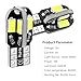 Stacool 10PCS T10 Interior Car Lights,12V Super Bright T10 LED Bulb for Map Lights,Reading Lights,License Plate Lights,Universal 5630 8SMD Car LED Lights Car Accessories for Most Cars (White)