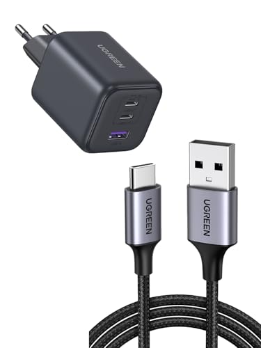 Chargeur USB C GaN 45W UGREEN 3 ports élimine les chargeurs lourds avec son câble