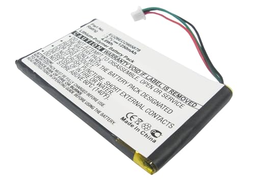 Synergy Digital GPS Battery, Works with Garmin Nuvi 770 GPS, (Li-Pol, 3.7V, 1250 mAh) Ultra High Capacity Battery