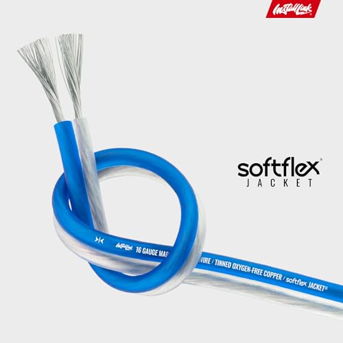 Install Link 16 Gauge Speaker Wire Cable (50 Feet) for Marine Use, Tinned OFC - Thumbnail 6