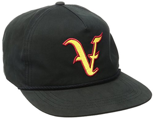 VOLCOM 男女兼用 5パネル スナップバック キャップ 帽子 D5521705 BLK BLK_ブラック O/S
